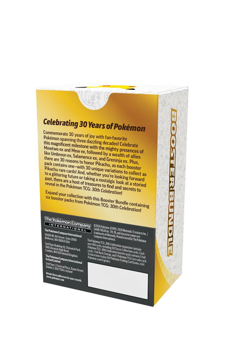 Pokémon - 30th Celebration Booster Bundle - Englisch