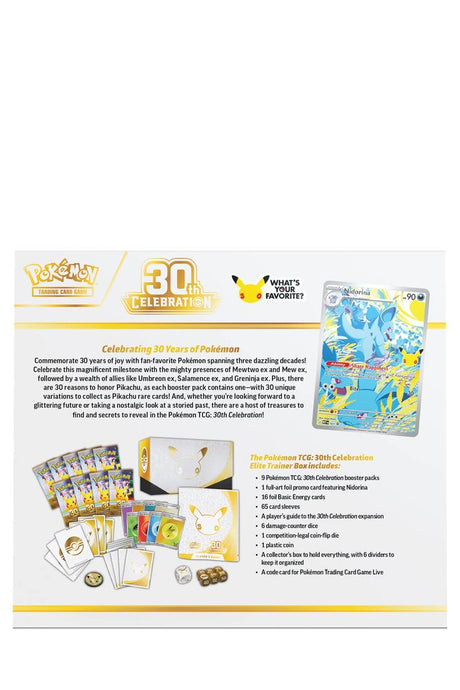 Pokémon - 30th Celebration Elite Trainer Box - Englisch