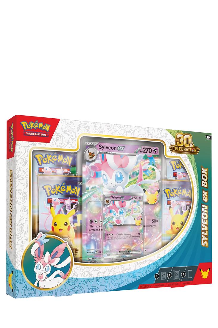 Pokémon - 30th Celebration ex Box - Sylveon ex - Englisch