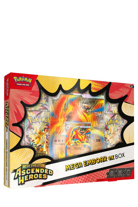 Pokémon - Ascended Heroes Mega Emboar ex Box - Englisch
