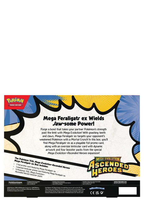 Pokémon - Ascended Heroes Mega Feraligatr ex Box - Englisch