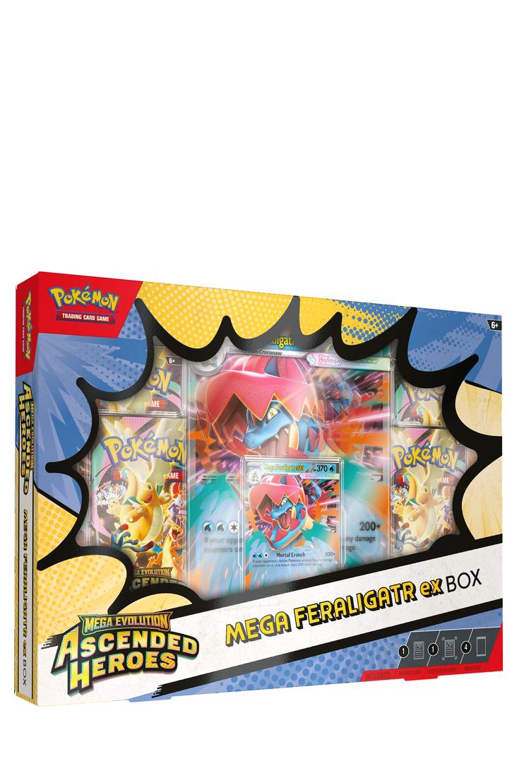 Pokémon - Ascended Heroes Mega Feraligatr ex Box - Englisch