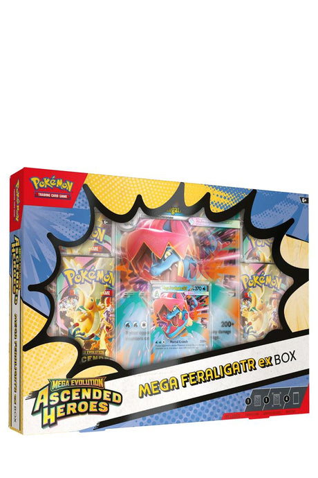 Pokémon - Ascended Heroes Mega Feraligatr ex Box - Englisch