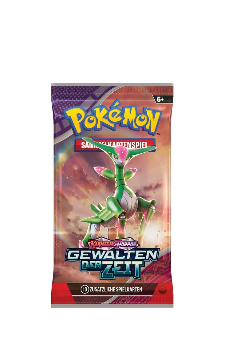 Pokémon - Karmesin & Purpur - Gewalten der Zeit Booster - Deutsch