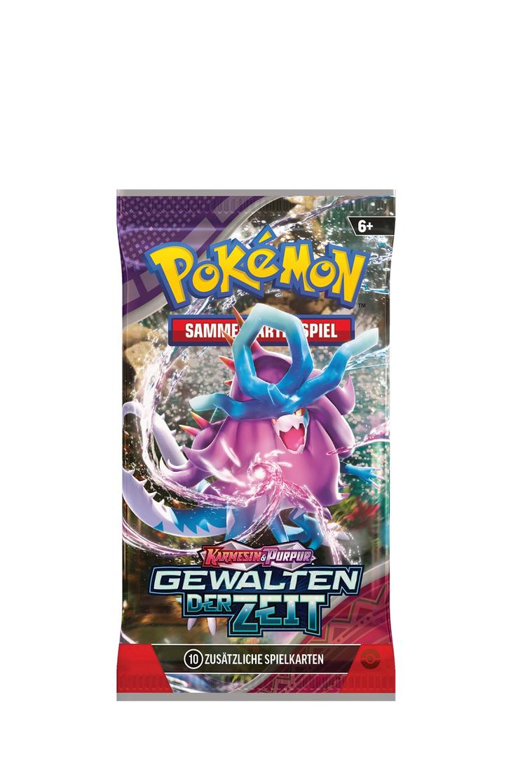 Pokémon - Karmesin & Purpur - Gewalten der Zeit Booster - Deutsch