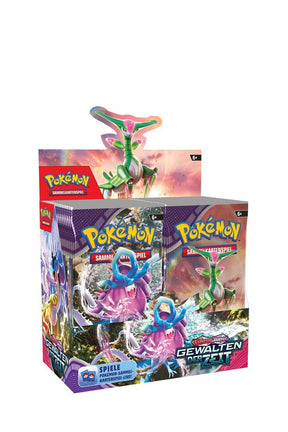Pokémon - Karmesin & Purpur - Gewalten der Zeit Booster Display - Deutsch