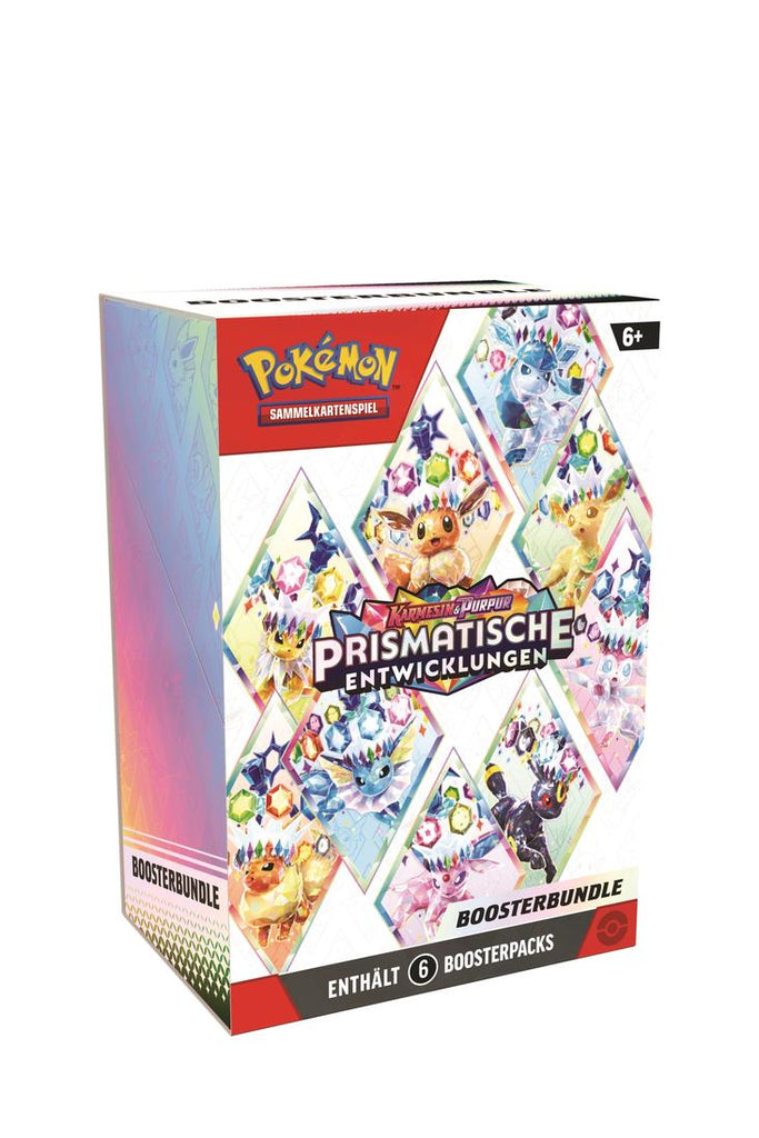 Pokémon - Karmesin & Purpur - Prismatische Entwicklungen Booster Bundle - Deutsch