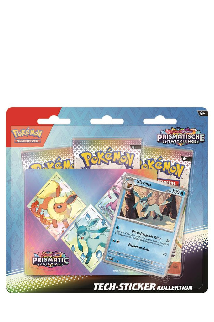 Pokémon - Karmesin & Purpur - Prismatische Entwicklungen Tech Sticker Kollektion - Deutsch