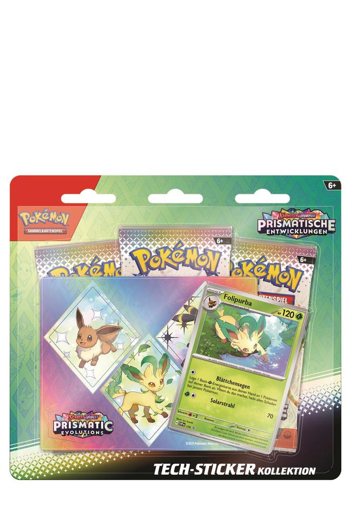 Pokémon - Karmesin & Purpur - Prismatische Entwicklungen Tech Sticker Kollektion - Deutsch