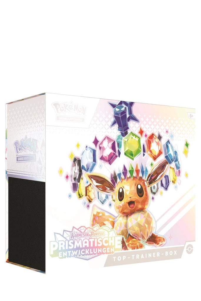 Pokémon - Karmesin & Purpur - Prismatische Entwicklungen Top Trainer Box - Deutsch