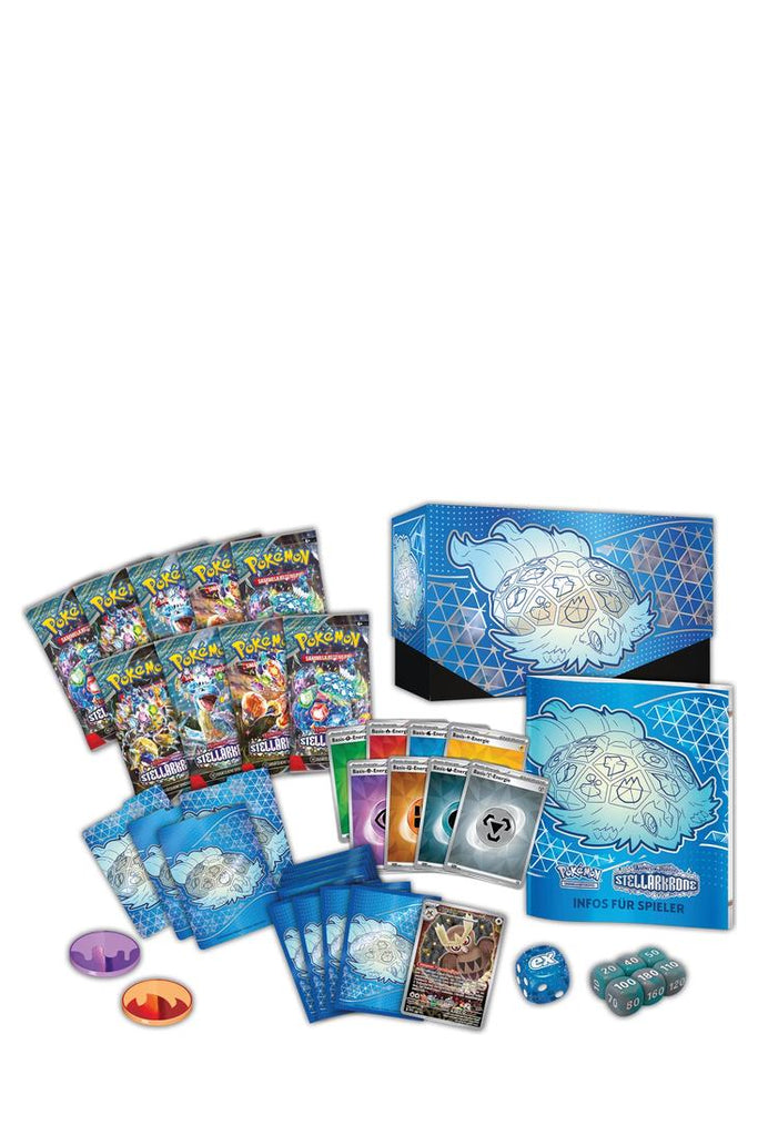 Pokémon - Karmesin & Purpur - Stellarkrone Top Trainer Box - Deutsch