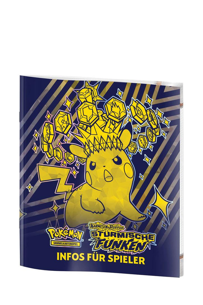 Pokémon - Karmesin & Purpur - Stürmische Funken Top Trainer Box - Deutsch