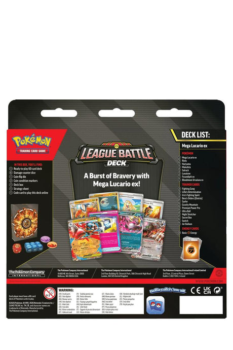 Pokémon - Mega Lucario ex League Battle Deck - Englisch