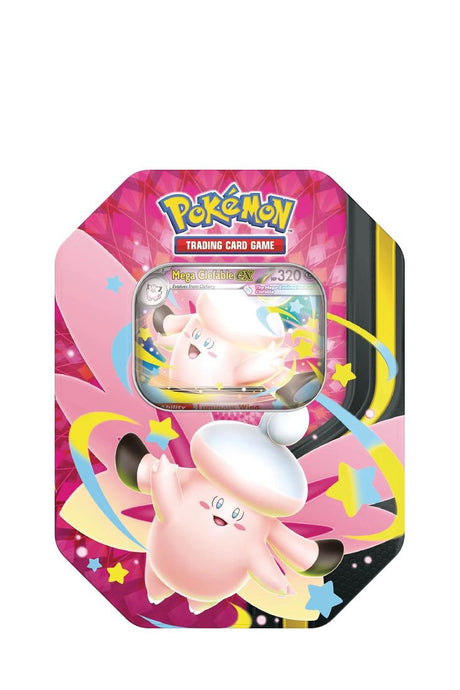 Pokémon - Mega Moonlit Tin Box Mega Clefable ex - Englisch