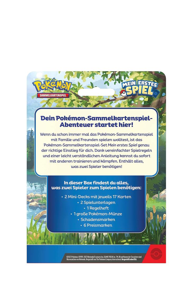 Pokémon - Mein erstes Spiel Glumanda vs. Schiggy - Deutsch