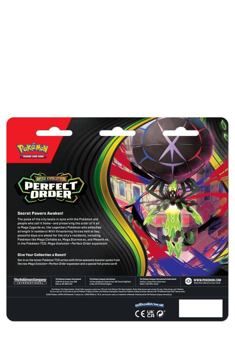 Pokémon - Perfect Order 3-Pack Blister - Englisch