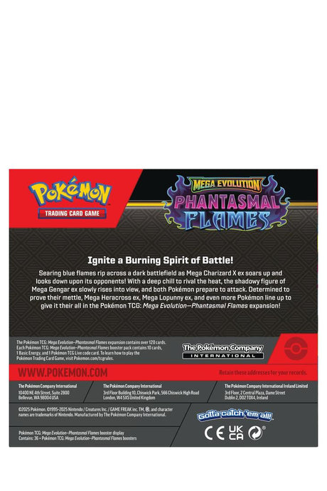 Pokémon - Phantasmal Flames Booster Display - Englisch