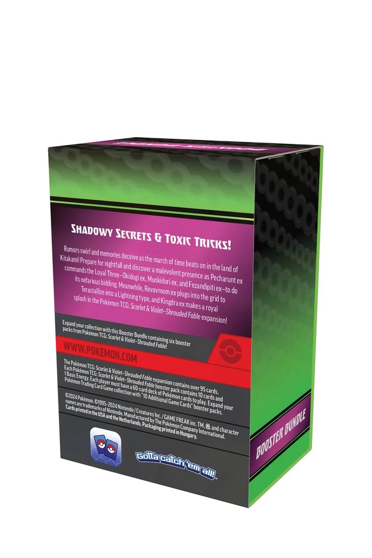 Pokémon - Scarlet & Violet - Shrouded Fable Booster Bundle - Englisch