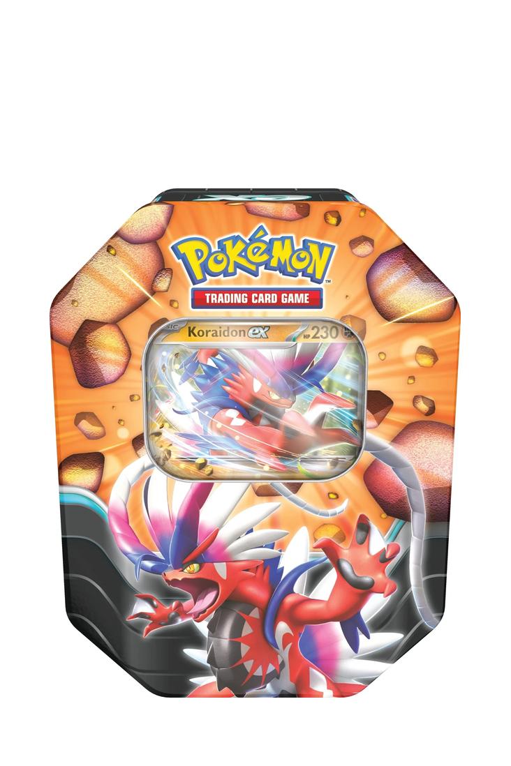 Pokémon - Slashing Legends Tin Box Koraidon ex - Englisch