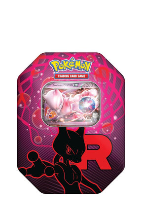 Pokémon - Team Rocket Tin Box Mewtwo ex - Englisch