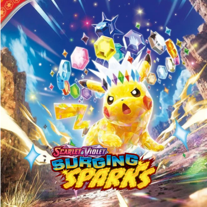 Pokémon Surging Sparks Slider Mobile