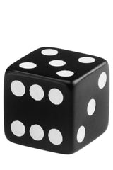 Q Workshop - 20er-Pack 16mm D6 Würfel - Black - White
