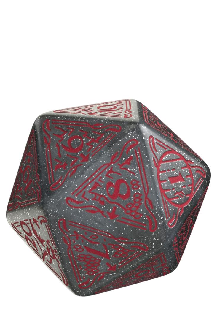Q Workshop - Jumbo Spindown D20 Würfel - The Hobbit - Lunaris