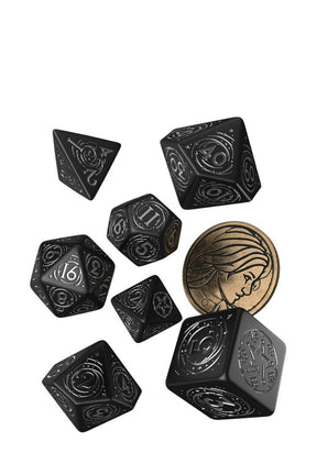 Q Workshop - The Witcher Würfelset - Yennefer The Obsidian Star
