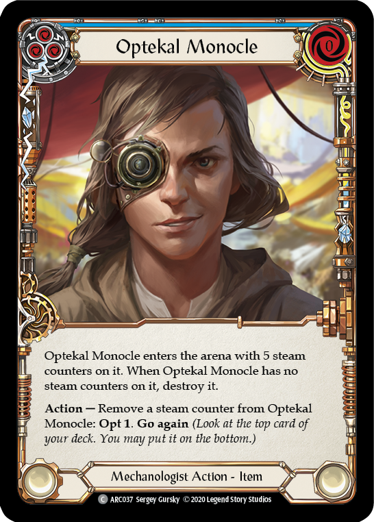Flesh and Blood - Optekal Monocle - Arcane Rising Unlimited