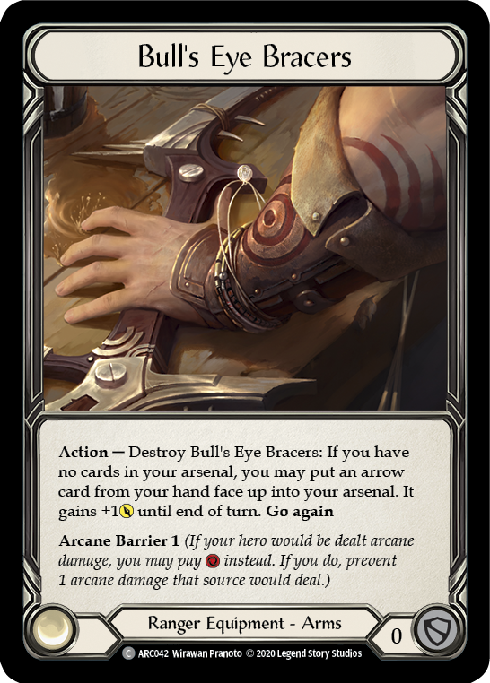 Flesh and Blood - Bull's Eye Bracers - Arcane Rising Unlimited