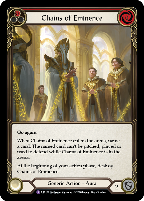 Flesh and Blood - Chains of Eminence Rainbow Foil - Arcane Rising Unlimited