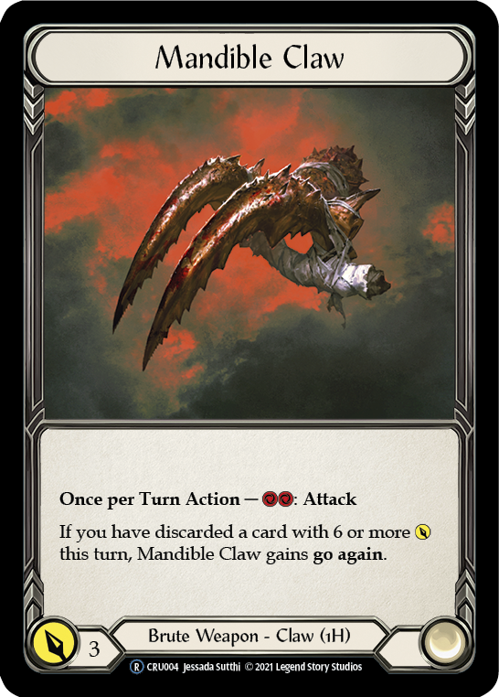 Flesh and Blood - Mandible Claw - Crucible of War Unlimited