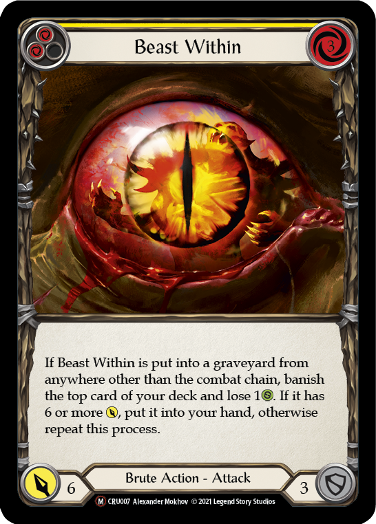 Flesh and Blood - Beast Within - Crucible of War Unlimited