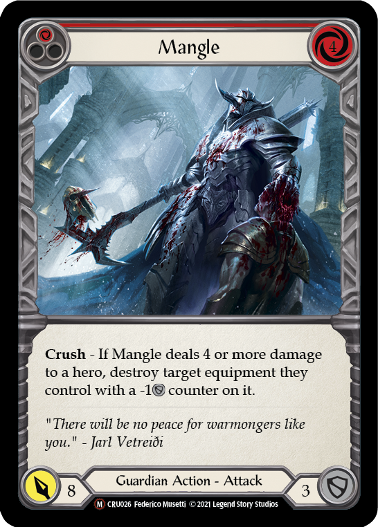 Flesh and Blood - Mangle - Crucible of War Unlimited