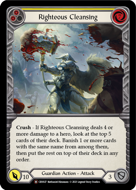Flesh and Blood - Righteous Cleansing - Crucible of War Unlimited