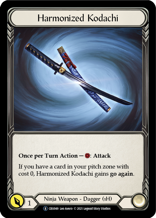 Flesh and Blood - Harmonized Kodachi - Crucible of War Unlimited