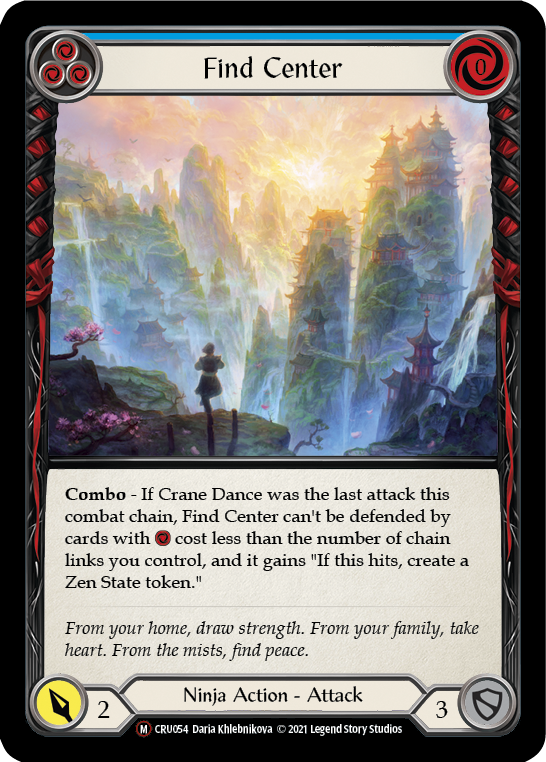 Flesh and Blood - Find Center - Crucible of War Unlimited