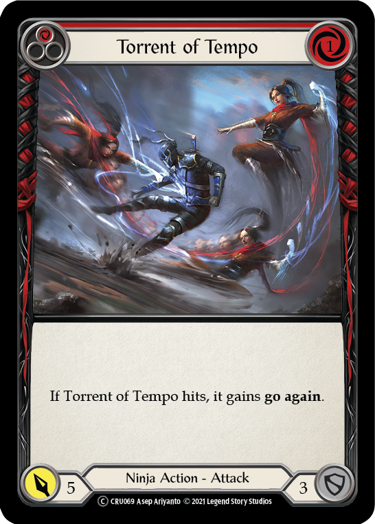 Flesh and Blood - Torrent of Tempo (Red) - Crucible of War Unlimited