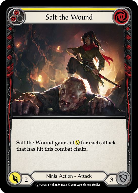 Flesh and Blood - Salt the Wound - Crucible of War Unlimited