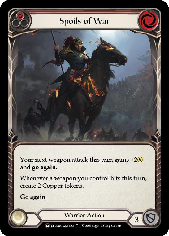 Flesh and Blood - Spoils of War - Crucible of War Unlimited