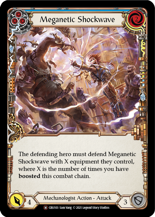 Flesh and Blood - Meganetic Shockwave - Crucible of War Unlimited