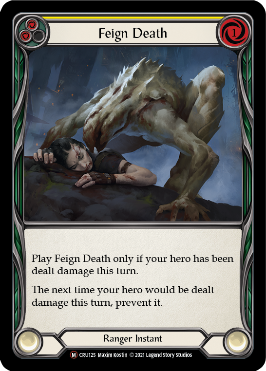 Flesh and Blood - Feign Death - Crucible of War Unlimited