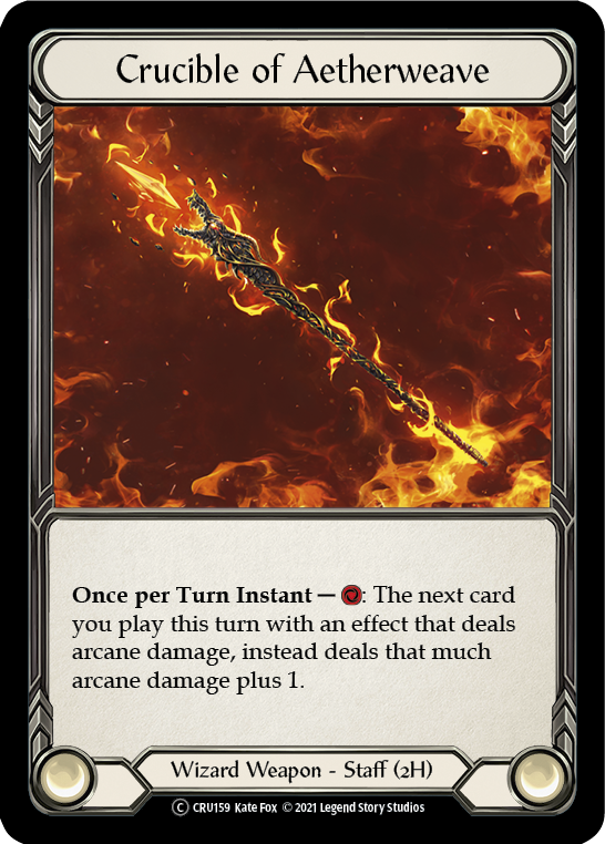 Flesh and Blood - Crucible of Aetherweave Rainbow Foil - Crucible of War Unlimited