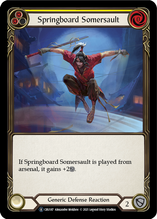 Flesh and Blood - Springboard Somersault - Crucible of War Unlimited