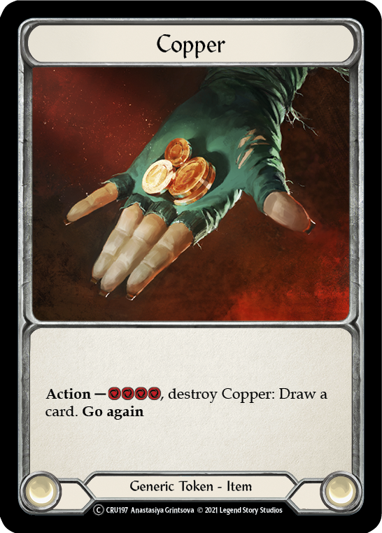Flesh and Blood - Copper Rainbow Foil - Crucible of War Unlimited