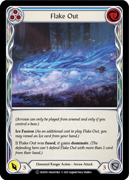 Flesh and Blood - Flake Out (Blue) - Tales of Aria Unlimited