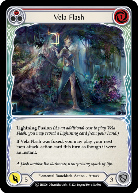 Flesh and Blood - Vela Flash (Red) - Tales of Aria Unlimited