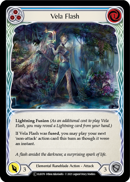 Flesh and Blood - Vela Flash (Blue) - Tales of Aria Unlimited