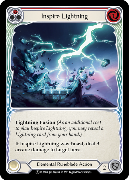 Flesh and Blood - Inspire Lightning (Red) - Tales of Aria Unlimited