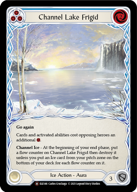 Flesh and Blood - Channel Lake Frigid Rainbow Foil - Tales of Aria Unlimited